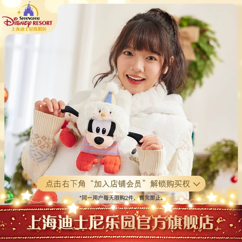 冬 グッフィー マフラー❘上海ディズニー
