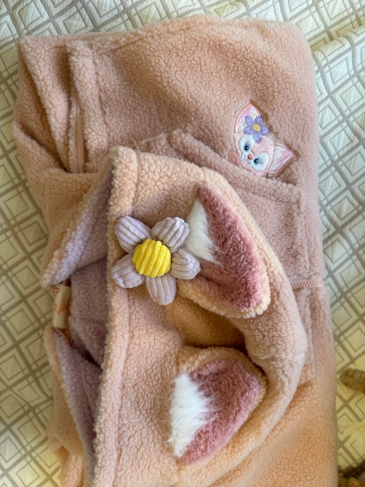 セール❣️ 香港ディズニー ダッフィーフレンズ リーナベル もこもこ パーカー
