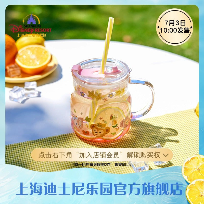 夏日限定 ダッフィー リーナベル グラス|上海ディズニー