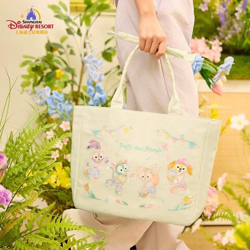 春日 ダッフィーフレンズ トートバッグ❘上海ディズニー