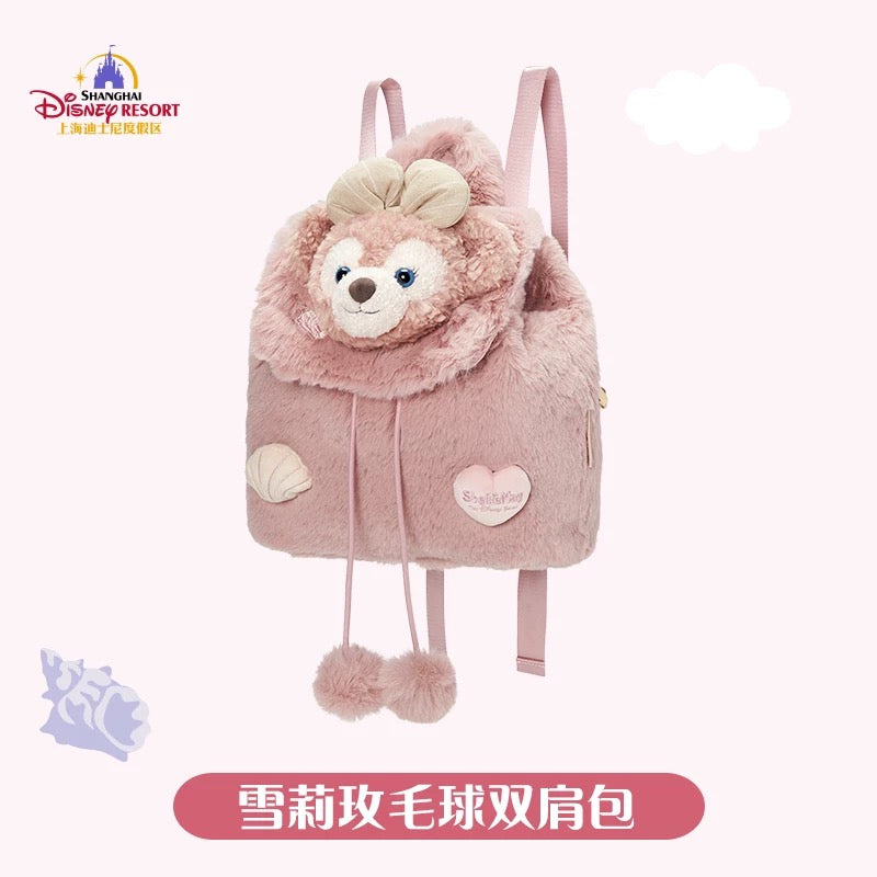 上海ディズニー シェリーメイ ぬいぐるみリュックバッグ