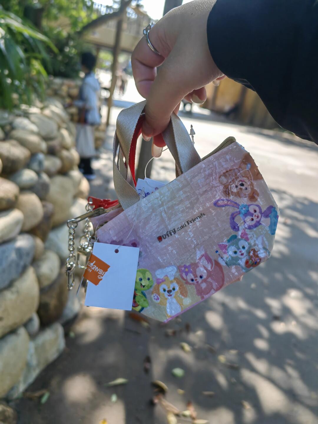 ダッフィーフレンズ ショッピングバッグキーチェーン| 香港ディズニー🇭🇰