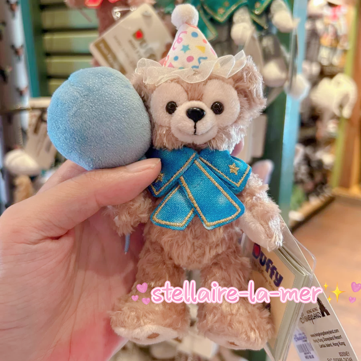 ダッフィーフレンズ 風船🎈 ぬいぐるみキーチェーン| 香港ディズニー