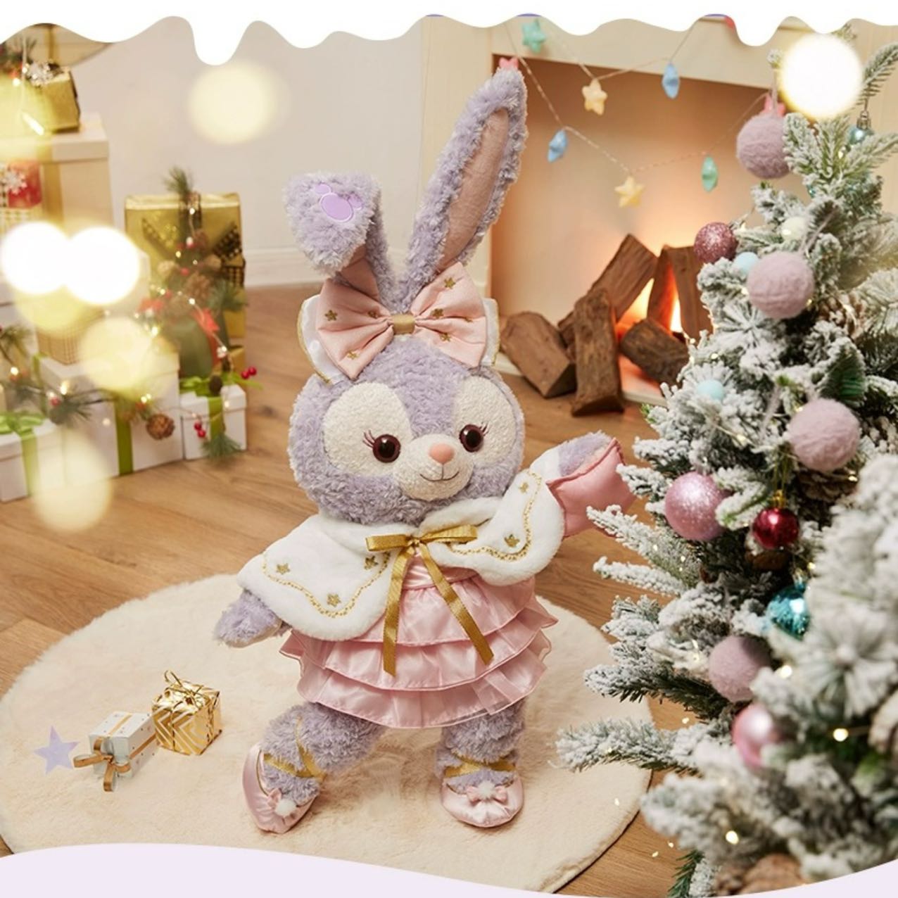 上海ディズニー クリスマス ステラルー ぬいぐるみMサイズ
