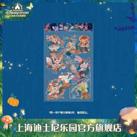 ハロウィン ダッフィーフレンズ 窓用ステッカーセット|上海ディズニー