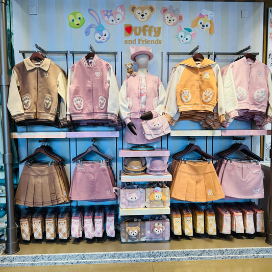 ダッフィーフレンズ 制服 スタジャン ブルゾン❘上海ディズニー