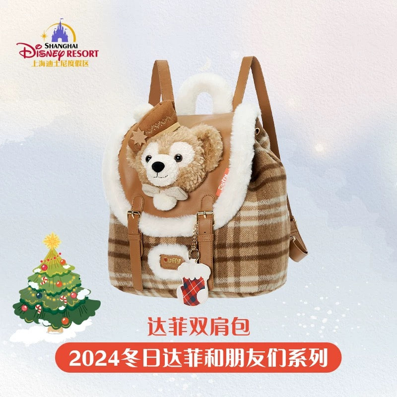 クリスマス ダッフィー リュックバッグ❘上海ディズニー