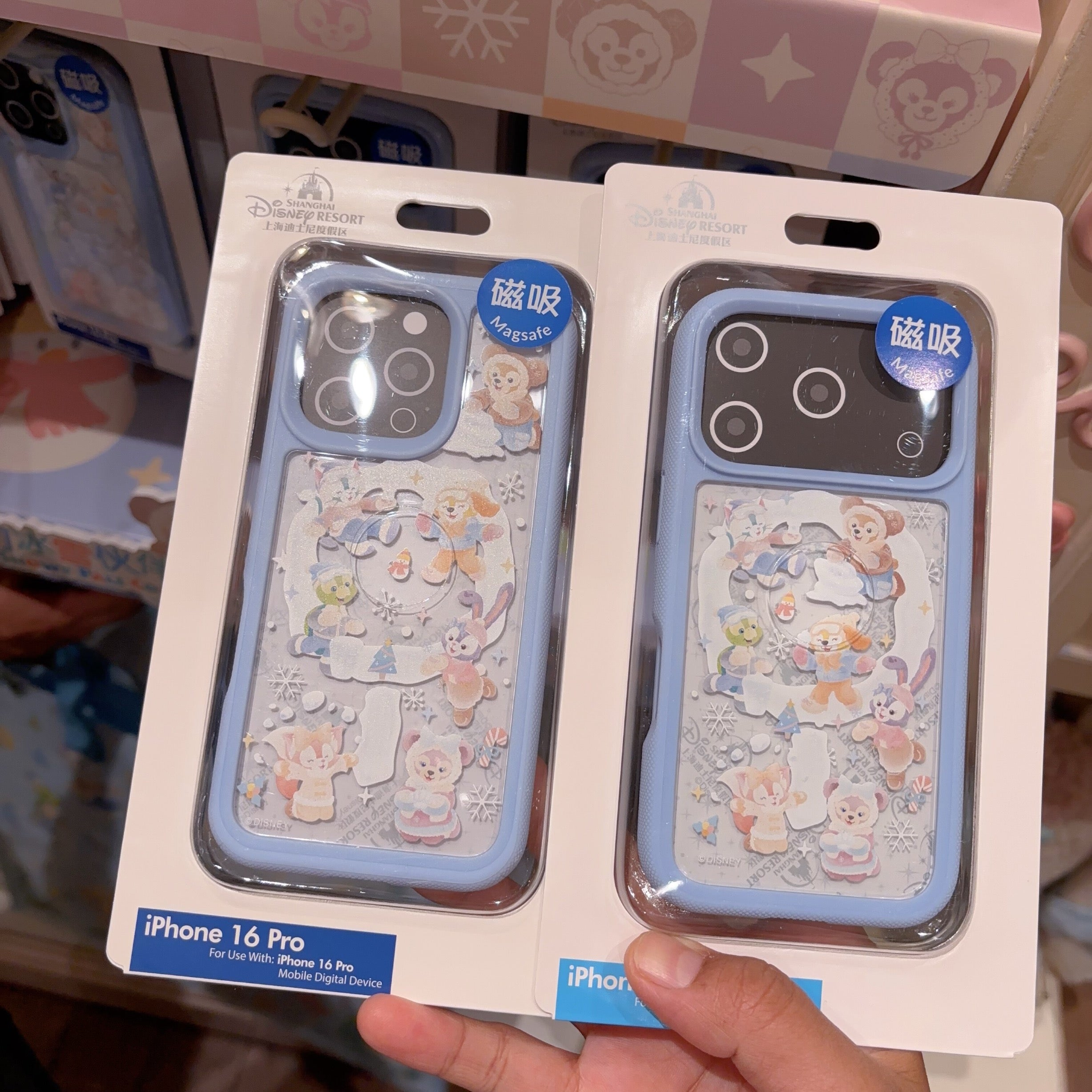 ダッフィ&フレンズ　iPhone 16 Pro Maxケース 上海ディズニー 夏日 サマー ダッフィーフレンズ スマホケース iphone用｜上海