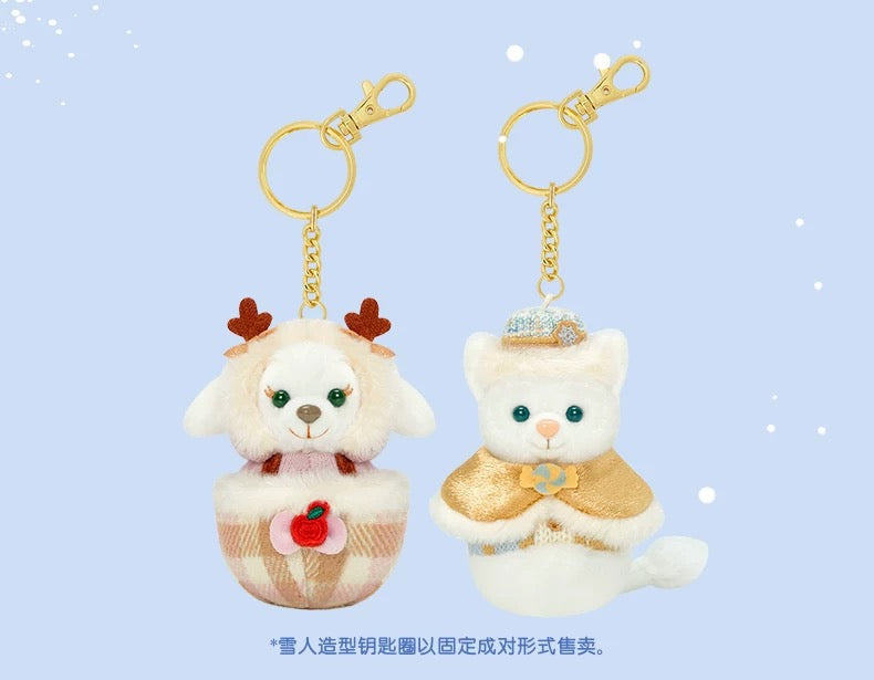 雪だるま クッキーアン&ジェラトーニ ぬいぐるみキーチェーンセット|上海ディズニー