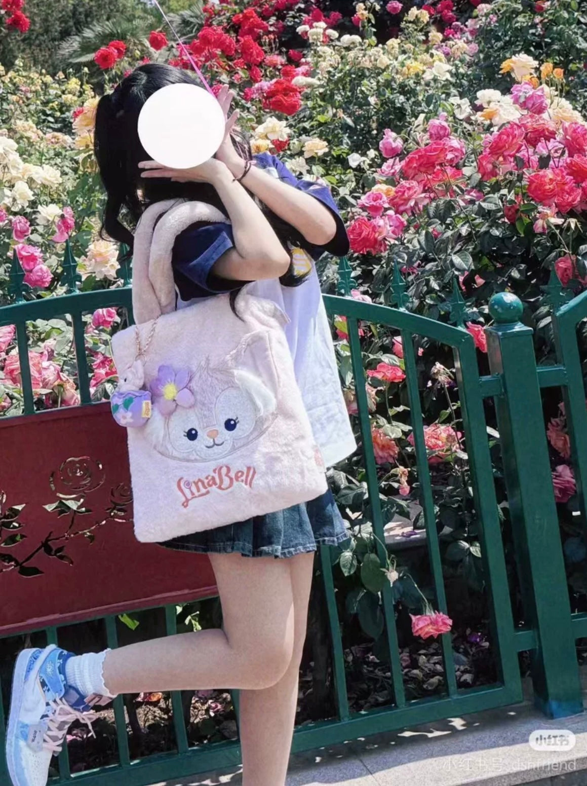 セール❣️ 上海ディズニー リーナベル ふわふわトートバッグ