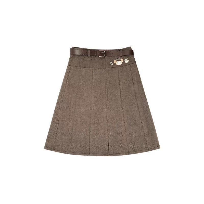 スクール リーナベル シェリーメイ クッキーアン ダッフィーフレンズ コート スカート ニット ブラウス| 上海ディズニー🇨🇳