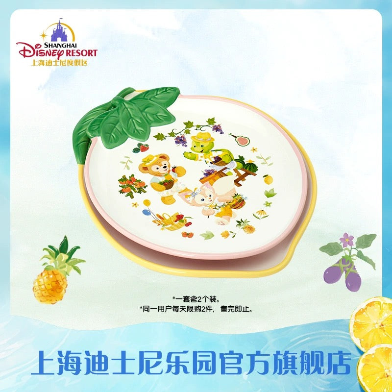 夏日限定 ダフフレ お皿セット|上海ディズニー