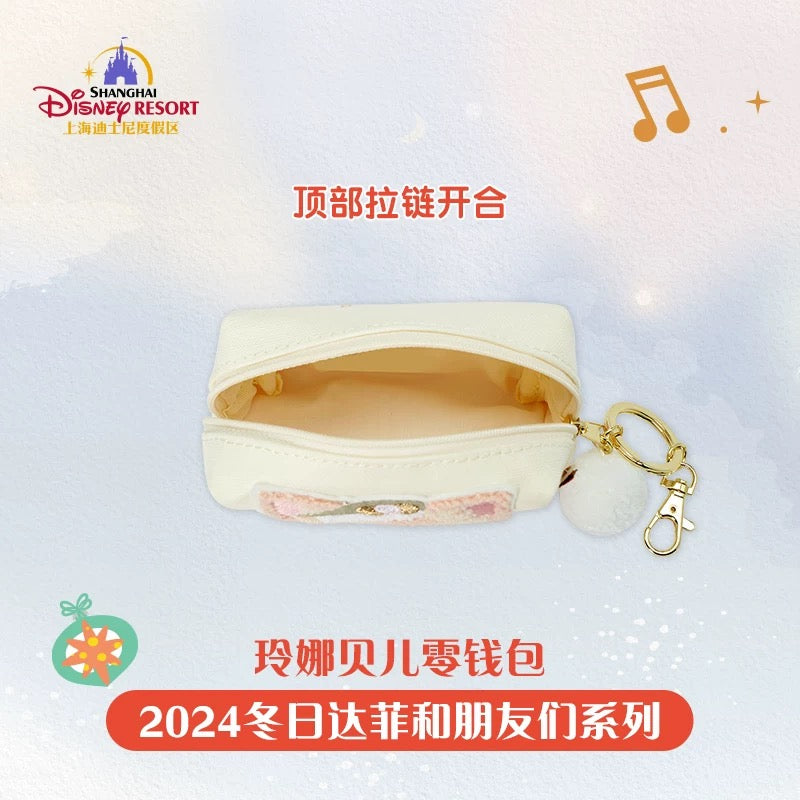 クリスマス リーナベル ポーチ❘上海ディズニー