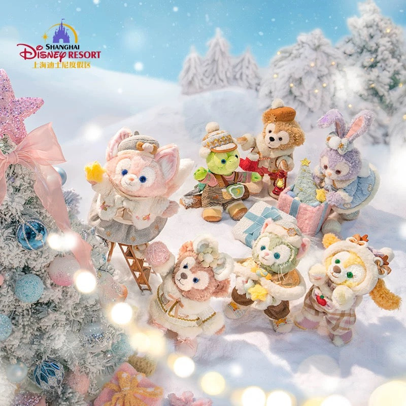 クリスマス ダッフィー ぬいぐるみSS❘上海ディズニー