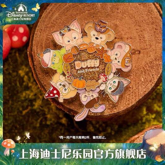 ハロウィン ダッフィーフレンズ  ピンバッジ|上海ディズニー