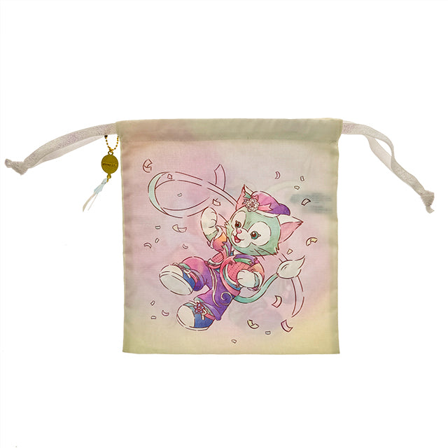 20周年 ダッフィー 収納 巾着袋❘香港ディズニー