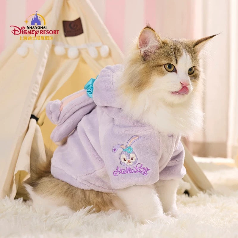 ダッフィーフレンズ ペット用 ウェア 犬服 猫服 暖かい 防寒 綿服 冬服 | 上海ディズニー🇨🇳