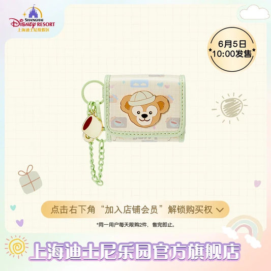 レインボー ダッフィー イヤホンマルチポーチ ❘上海ディズニー