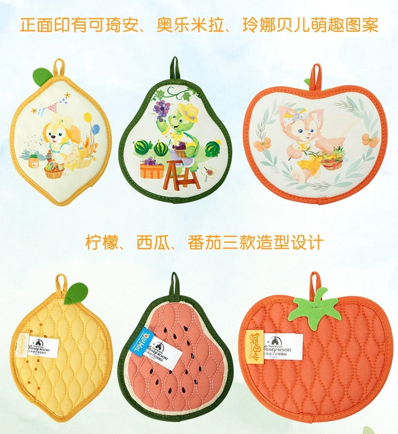 夏日限定 ダフフレ 耐熱 マットセット |上海ディズニー