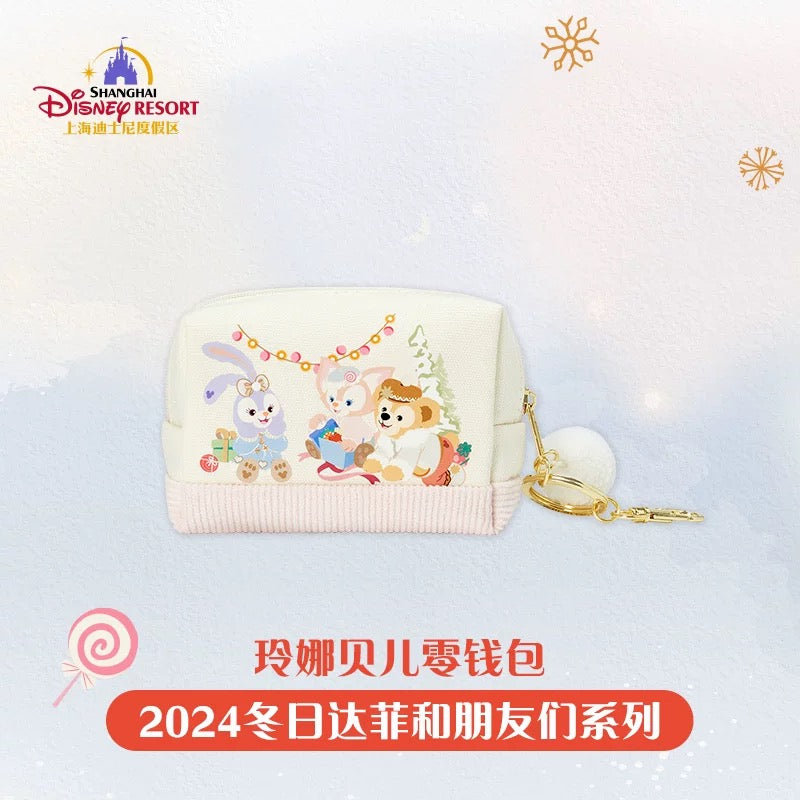クリスマス リーナベル ポーチ❘上海ディズニー