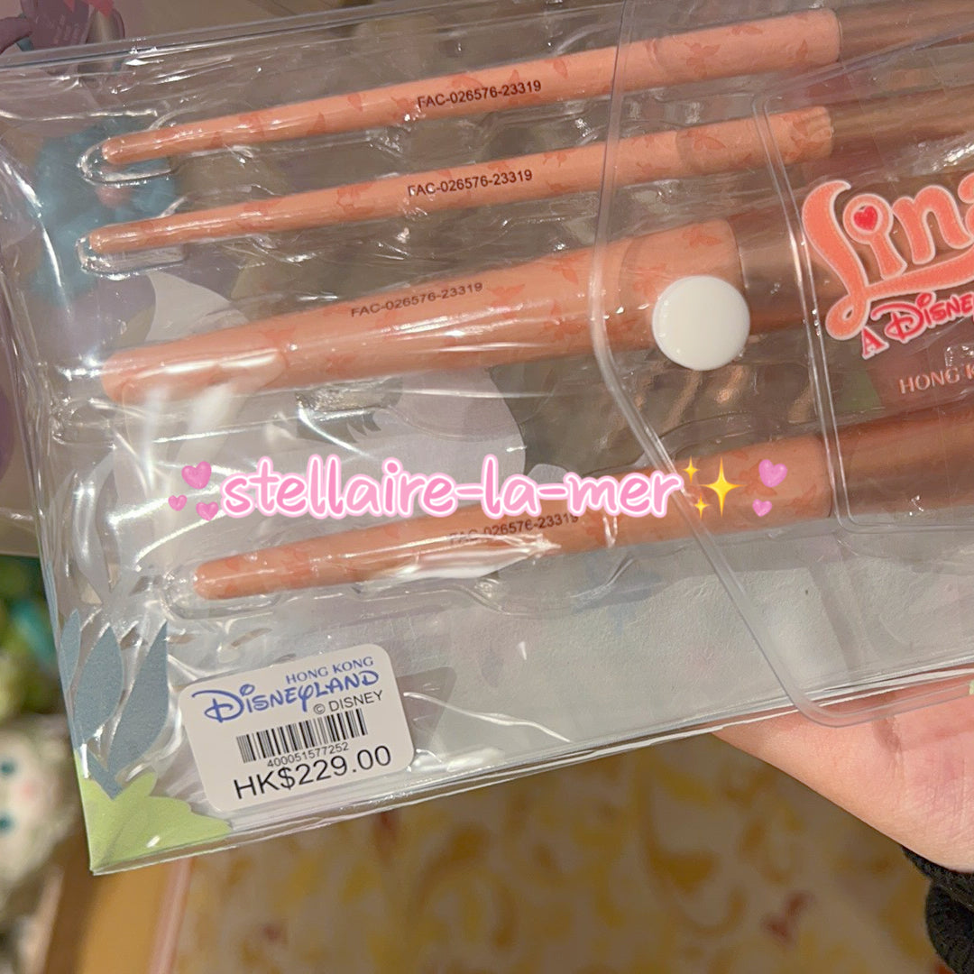 セール❣️ 香港ディズニー リーナベル ふわふわ メイクブラシ セット