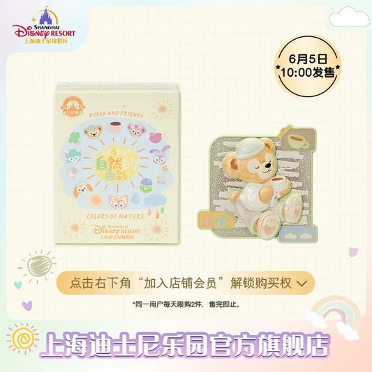 レインボー ダッフィーフレンズ バッジ ブラインドボックス ❘上海ディズニー