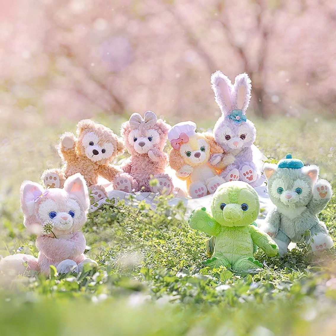 ダフフレ 肩乗せ 座る マグネット ぬいぐるみ|上海ディズニー