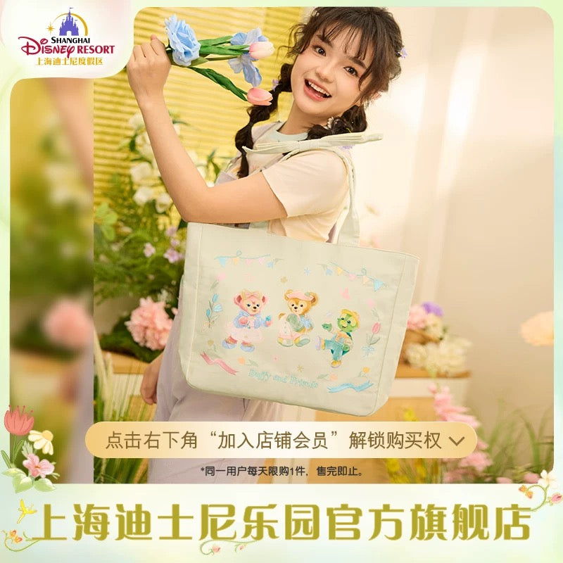 春日 ダッフィーフレンズ トートバッグ❘上海ディズニー