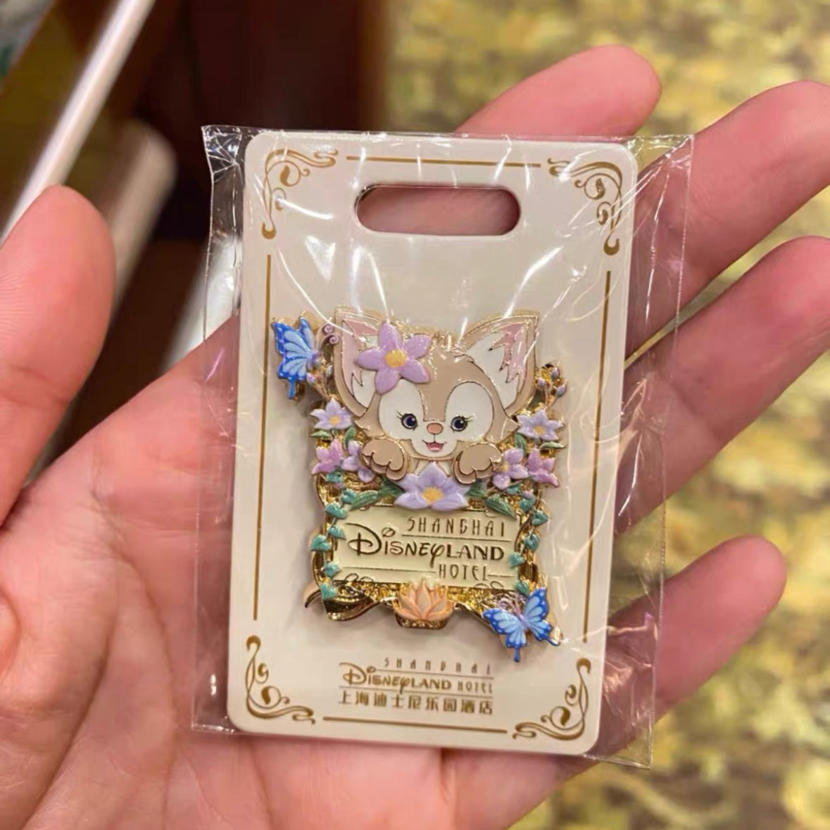 上海ディズニー ホテル宿泊者限定 リーナベル バッジ①❘上海ディズニー