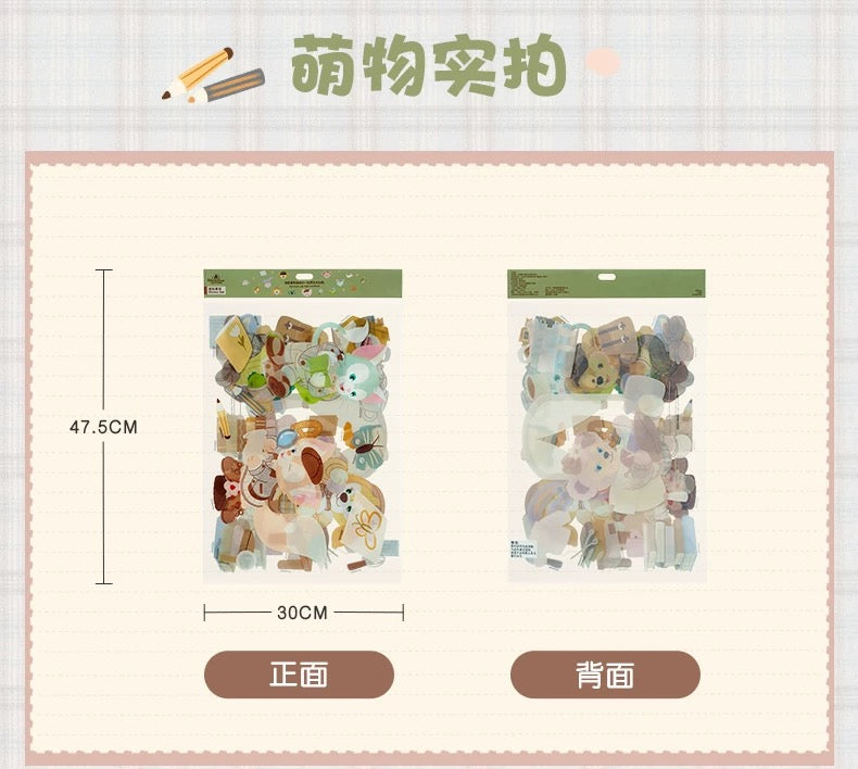 スクール ダッフィーフレンズ 窓シール ステッカー 飾り| 上海ディズニー🇨🇳