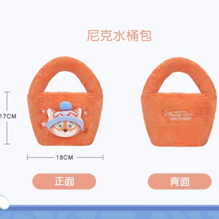ズートピア ニック ジュディ 冬 ハンドバッグ | 上海ディズニー🇨🇳