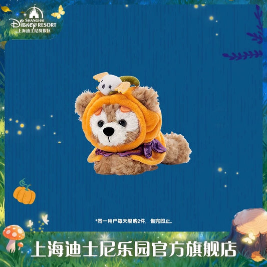 ハロウィン ダッフィー 肩乗せ ぬいぐるみ|上海ディズニー