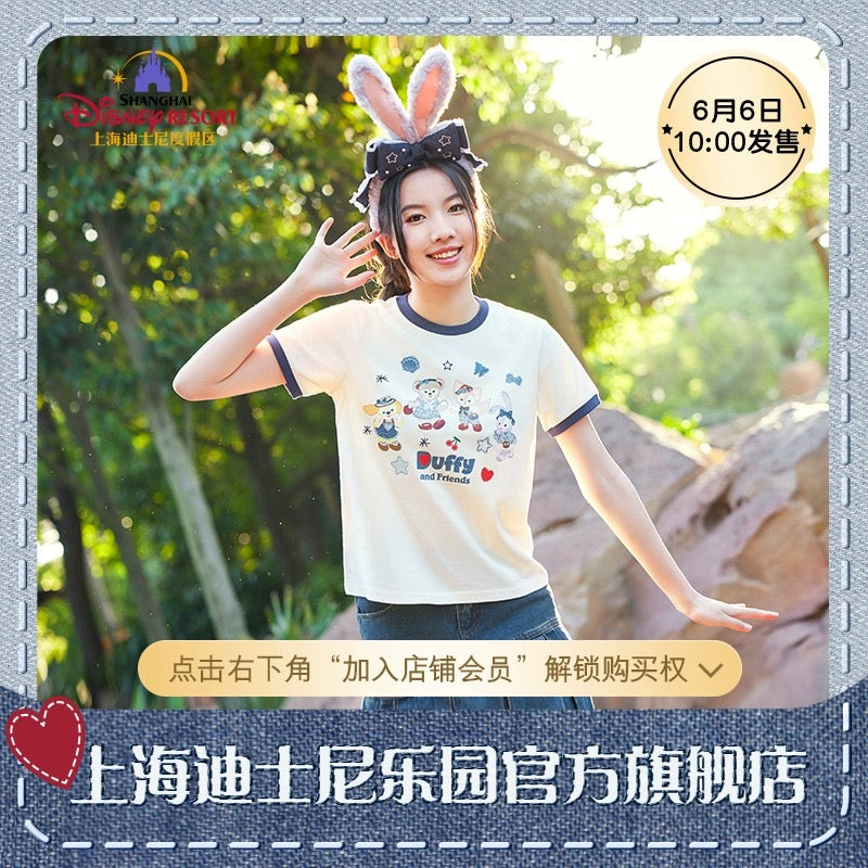 ダッフィーフレンズ Tシャツ|上海ディズニー