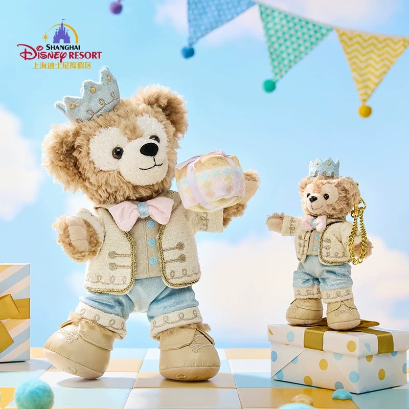 お誕生日 ダッフィー ぬいぐるみSS❘上海ディズニー