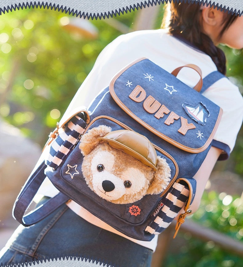 ダッフィー デニム リュックバッグ|上海ディズニー