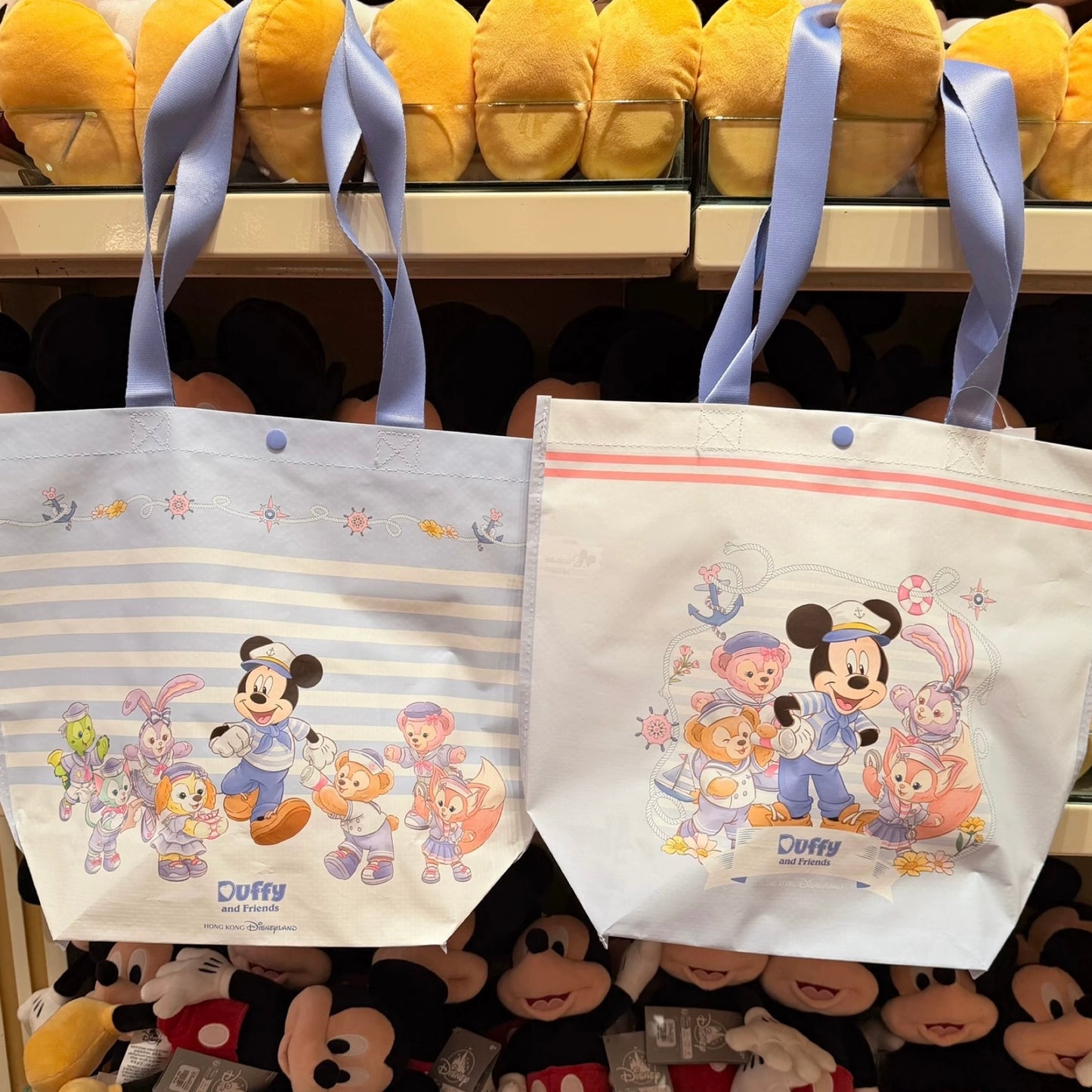 春日 ダッフィーフレンズ ショッピングバッグ❘香港ディズニー