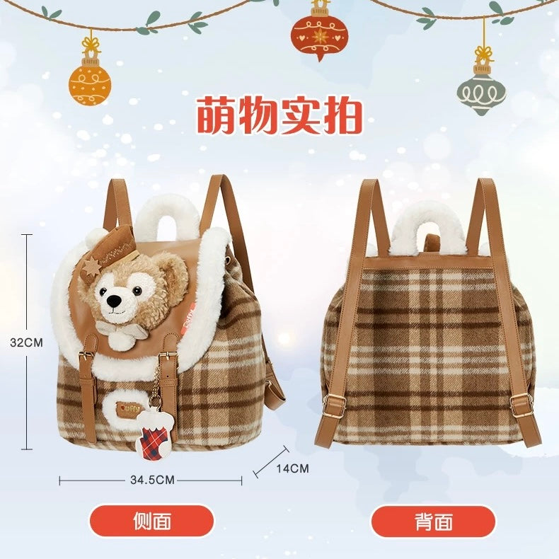 クリスマス ダッフィー リュックバッグ❘上海ディズニー