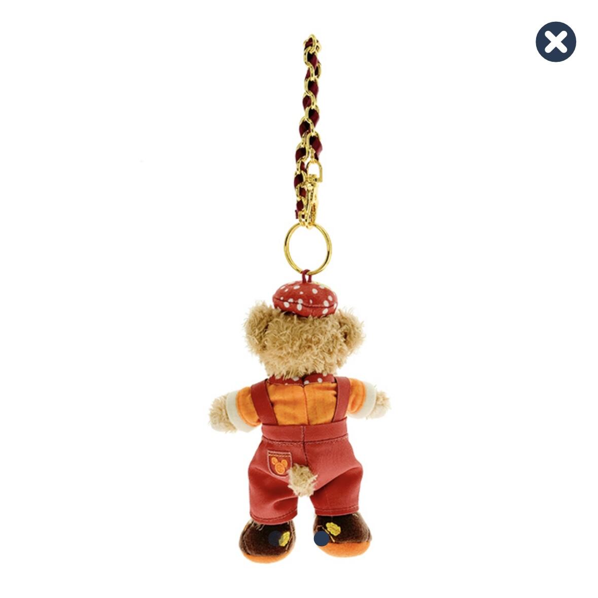 ハロウィン ダッフィー ぬいぐるみキーチェーン| 香港ディズニー🇭🇰