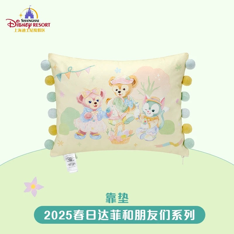 春日 ダッフィーフレンズ クッション❘上海ディズニー