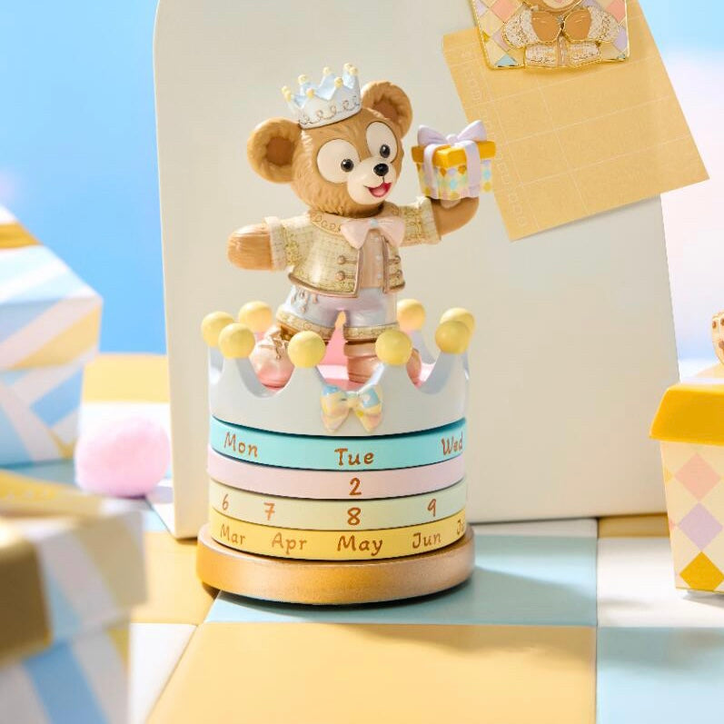 お誕生日 ダッフィー 万年カレンダー❘上海ディズニー