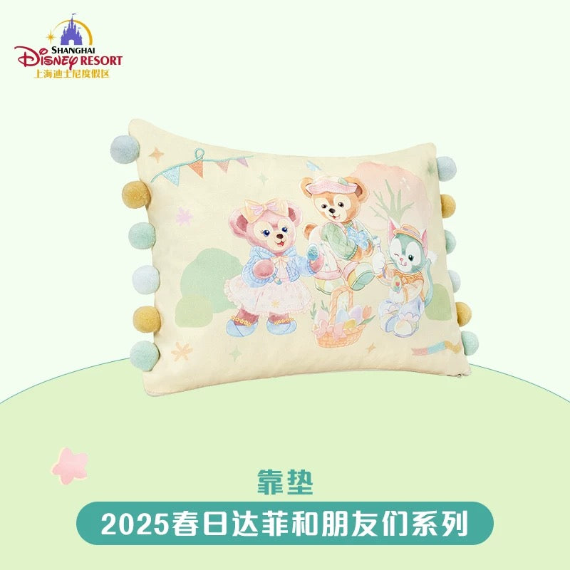 春日 ダッフィーフレンズ クッション❘上海ディズニー