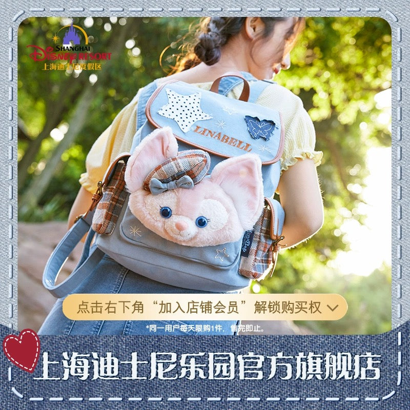 リーナベル デニム リュックバッグ|上海ディズニー