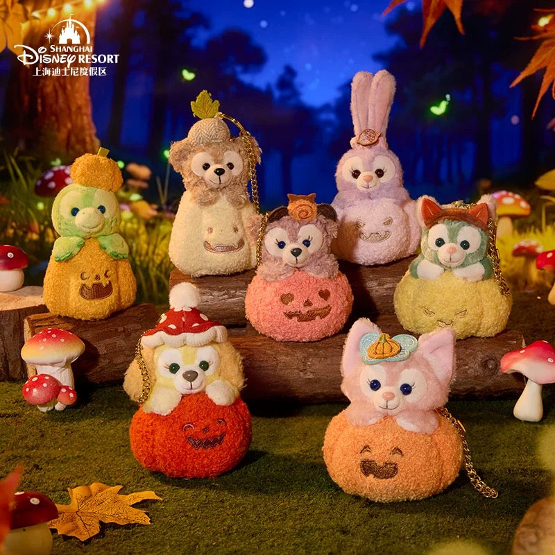 ハロウィン かぼちゃ リーナベル ぬいぐるみキーチェーン|上海ディズニー