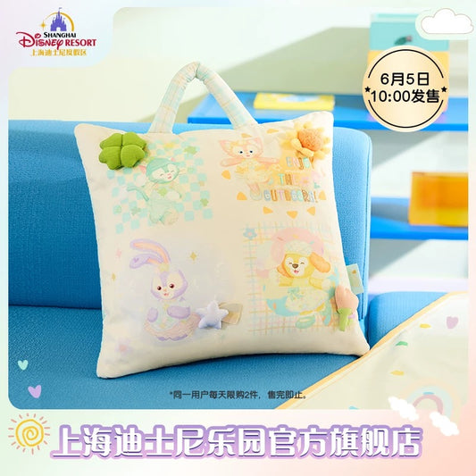 レインボー ダッフィーフレンズ クッション❘上海ディズニー