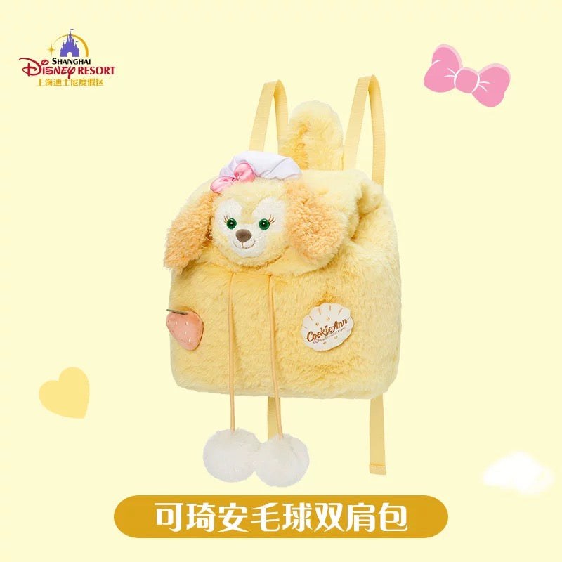 上海ディズニー クッキーアン ぬいぐるみリュックバッグ