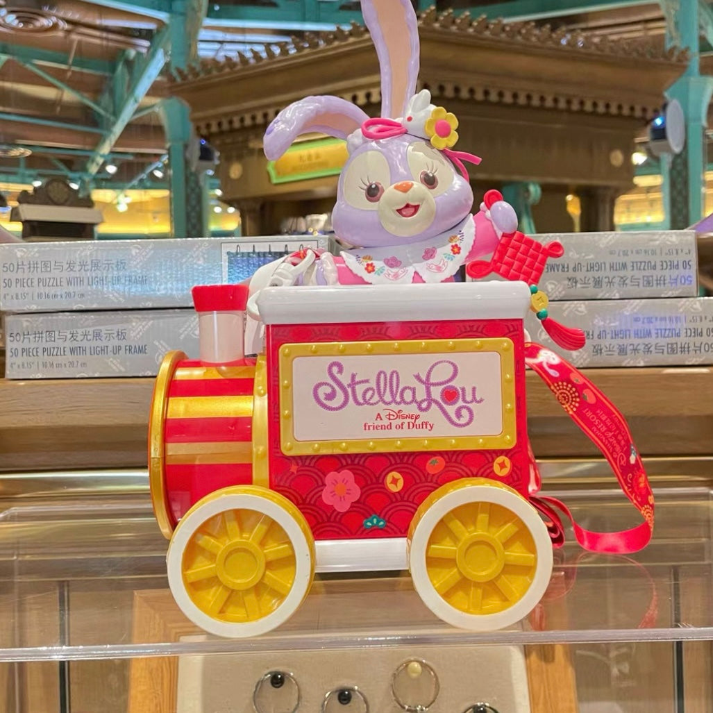 「ステラルー」: 汽車🚂 ポップコーンバケット| 上海ディズニー・定番