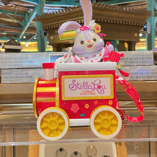 「ステラルー」: 汽車🚂 ポップコーンバケット| 上海ディズニー・定番
