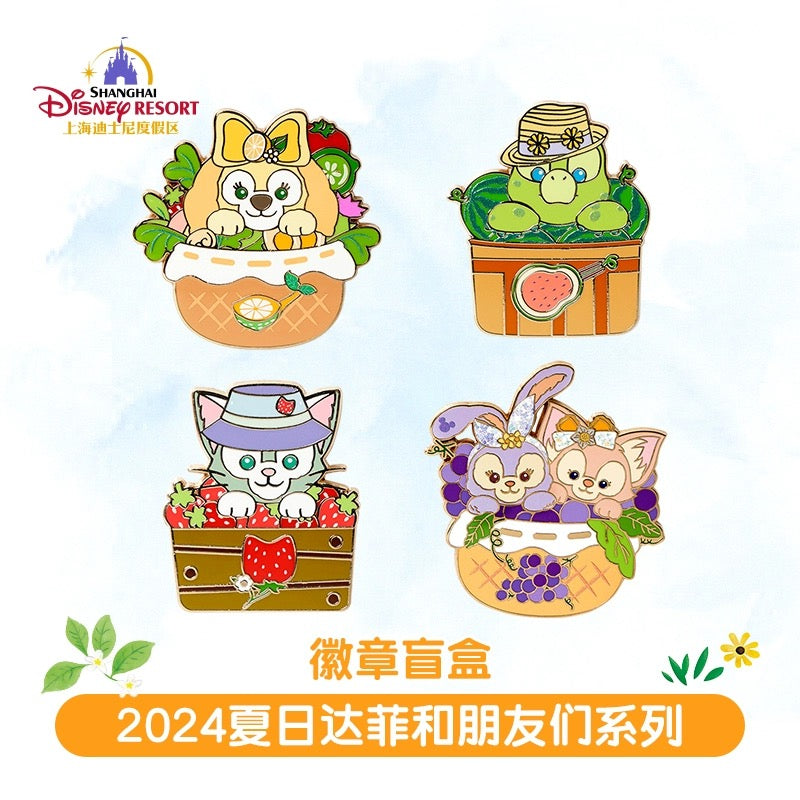 夏日限定 ダフフレ バッジブラインドボックス|上海ディズニー