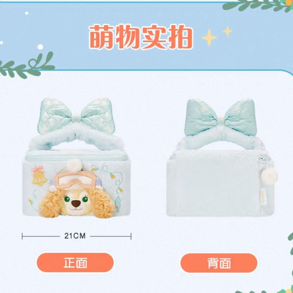 冬 クッキーアン 収納バッグ メイク収納❘上海ディズニー