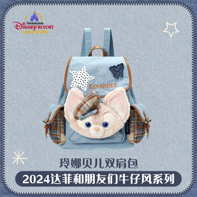 リーナベル デニム リュックバッグ|上海ディズニー